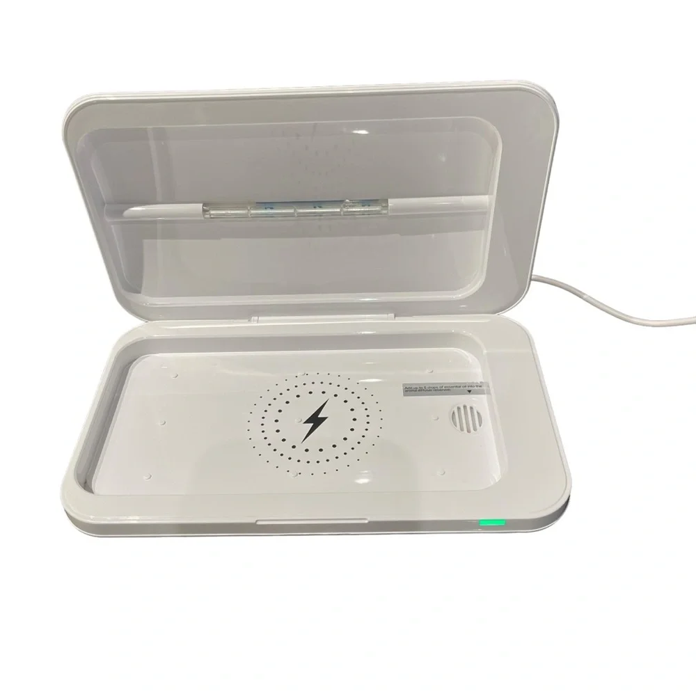 IonUV UV Pro XL Phone Sanitizer Wireless Charger Aromatherapy Kills 99.9% Germs